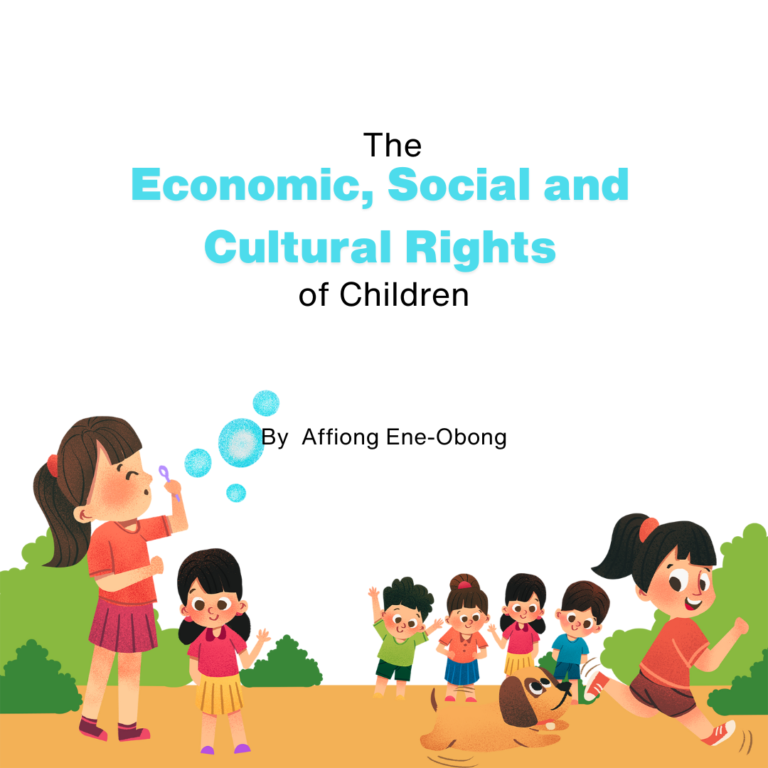 The Economic, Social and Cultural Rights of Children
